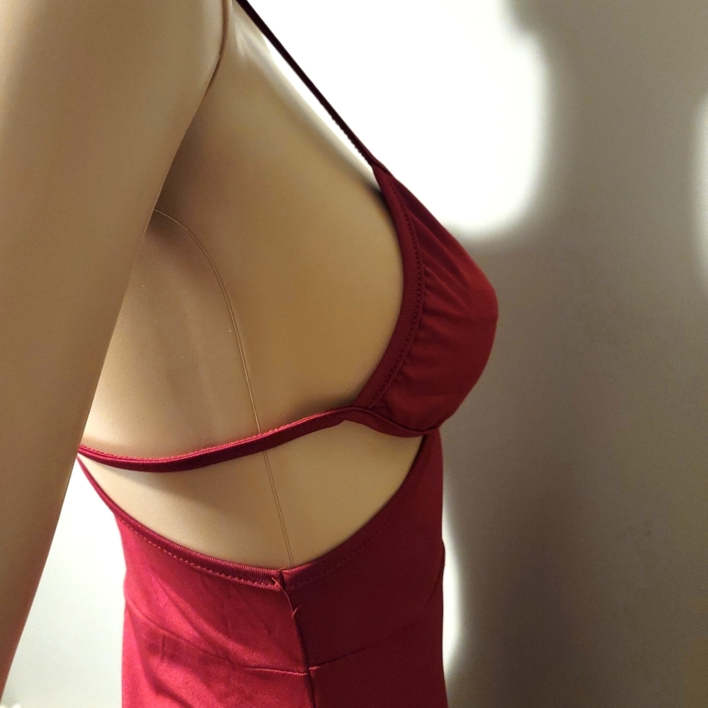 Red Night out Dress - Picture 3 of 4